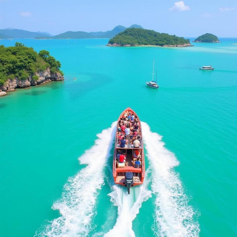 Speedboat tour in Phuket