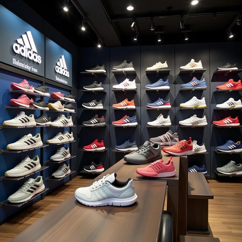 Adidas Shoes Display Connaught Place