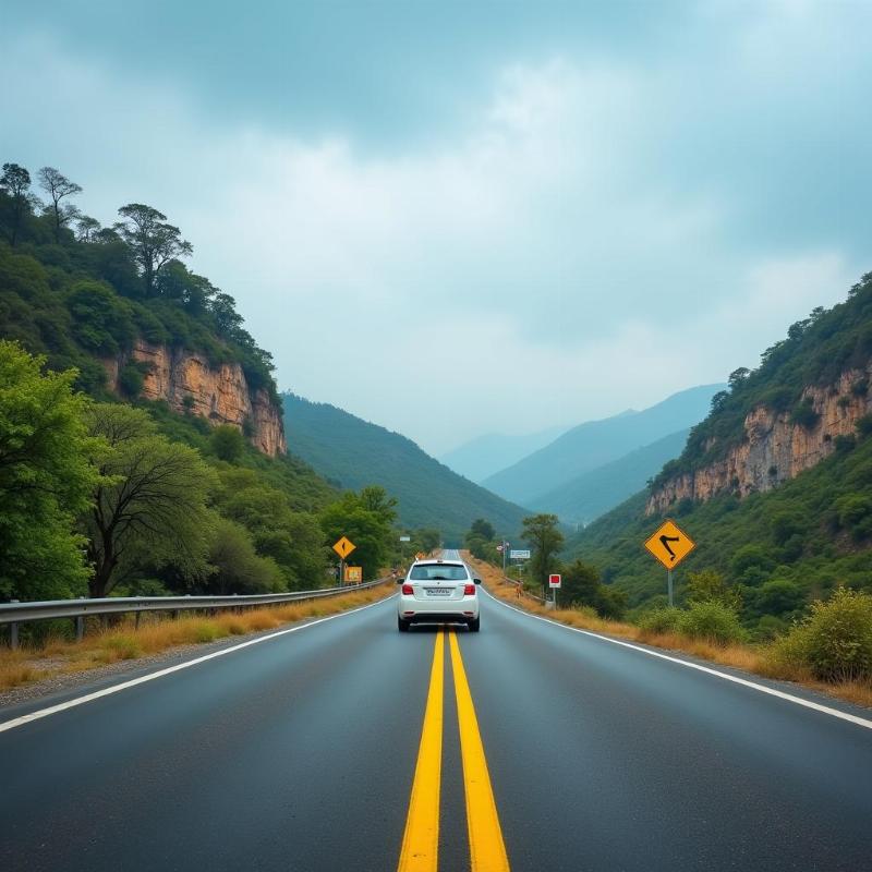 Scenic highway road trip from Ahmedabad to Nashik