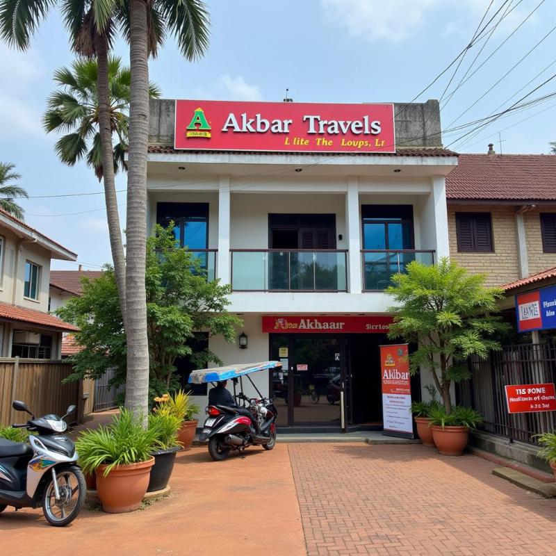 Akbar Travels Kottakkal Office Exterior