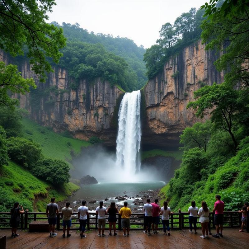 Amboli Falls in Maharashtra, India