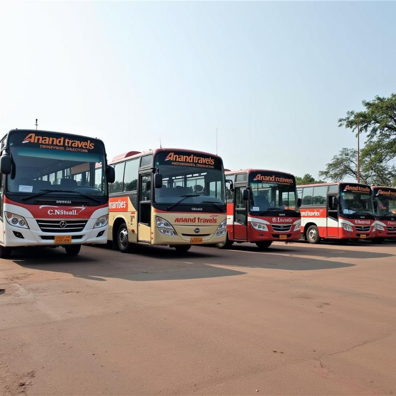 Anand Travels Hubli Bus Fleet