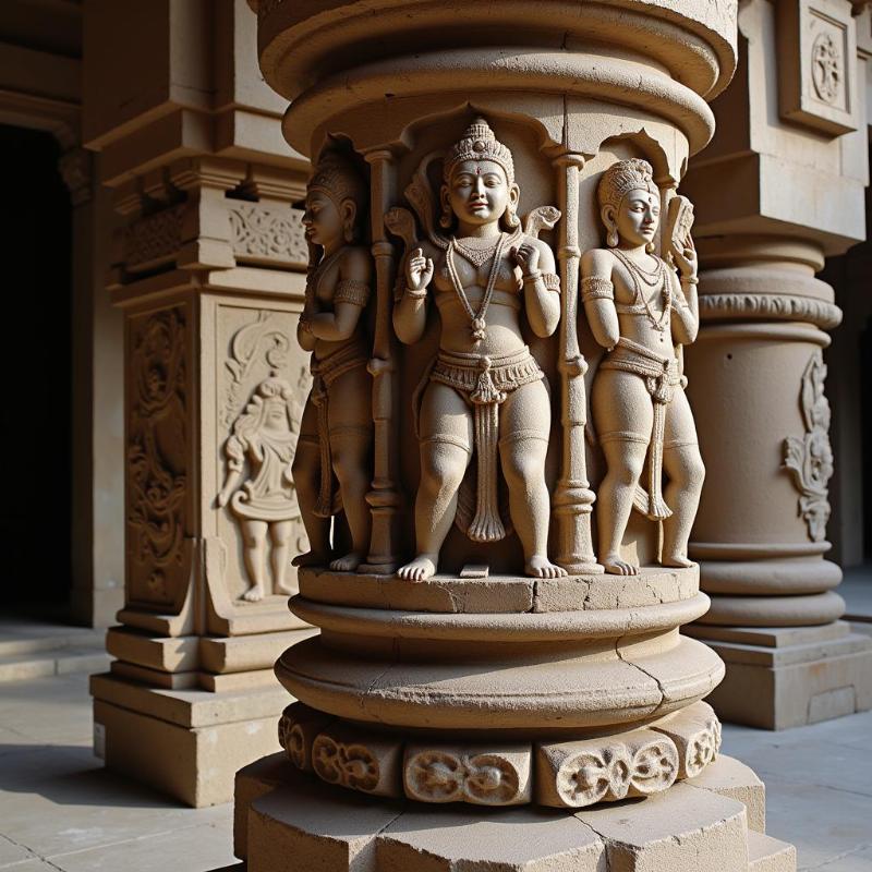 Ancient Indian Temple Sculpture