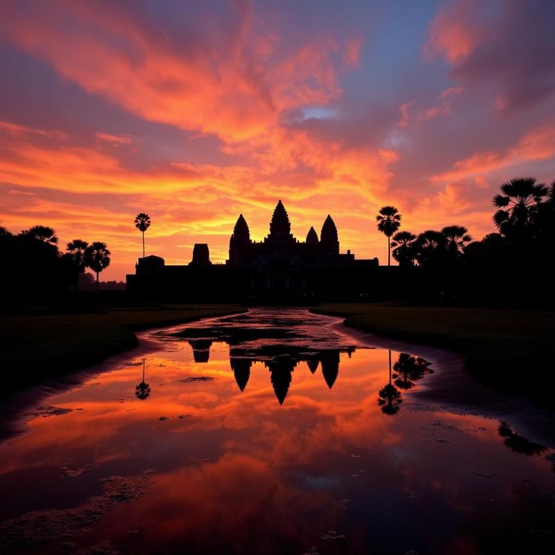 Sunrise at Angkor Wat