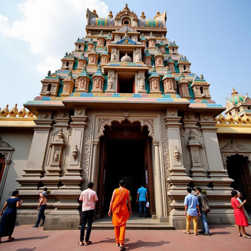 Anjaneya Swamy Temple, Mulbagal: A spiritual hub for devotees, known for its serene atmosphere and religious significance.