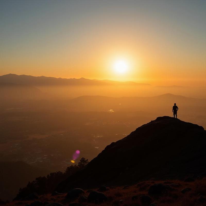 Arunachala Hill Trek Sunrise Scenic View