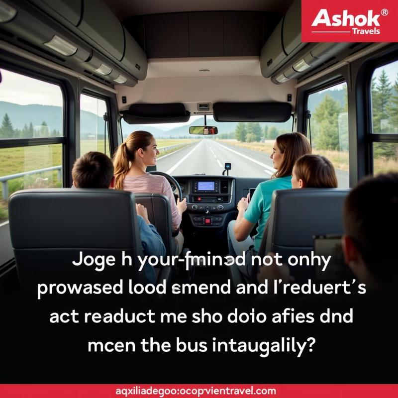 Ashok Travels Bus Journey