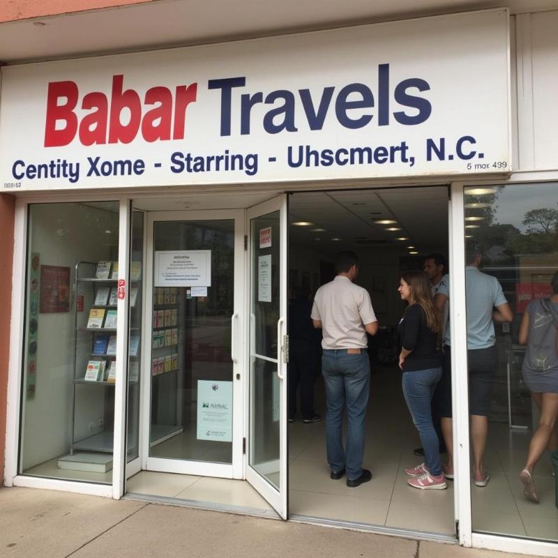 Babar Travels Sangola Office Front