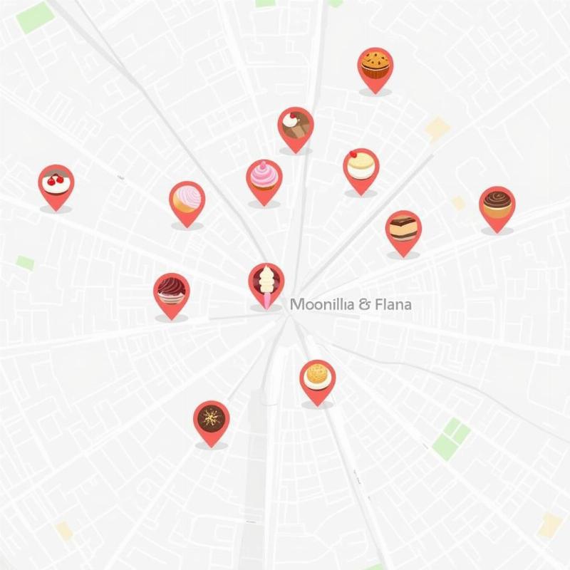 Map of best dessert places in Mumbai