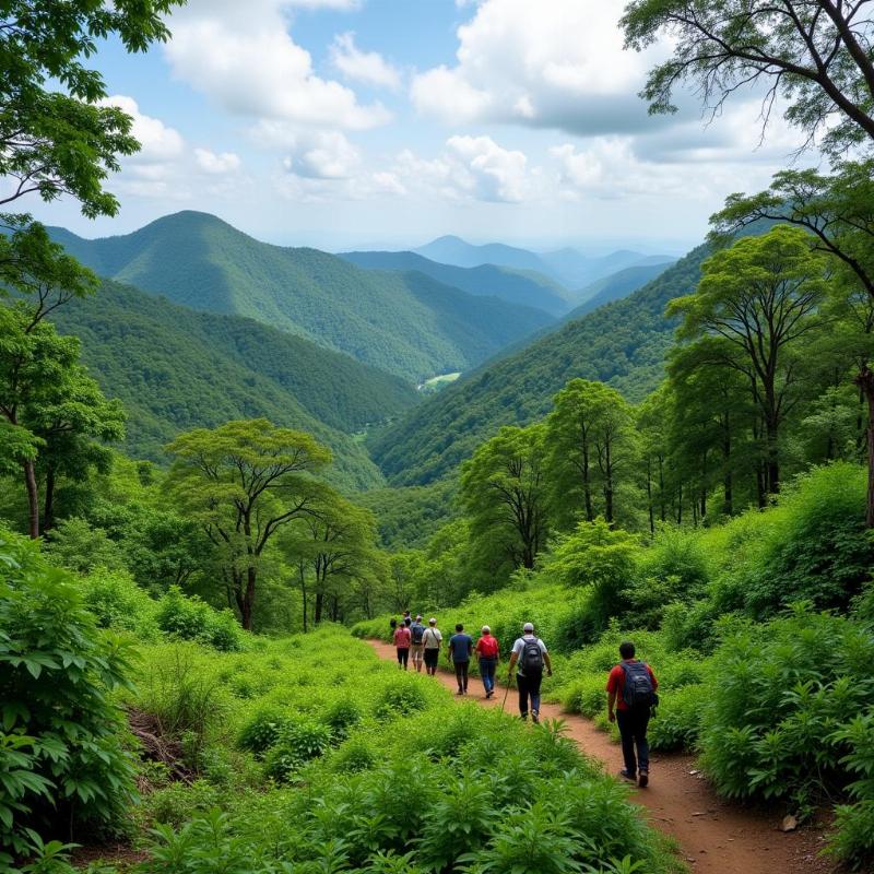 Bhadra Wildlife Sanctuary in Karnataka, India