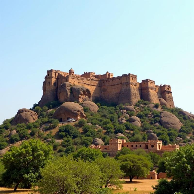 Bhongir Fort Nalgonda