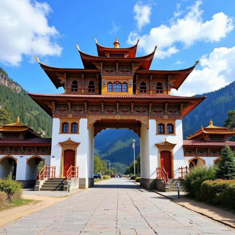 Bhutan Gate Jaigaon Border Crossing