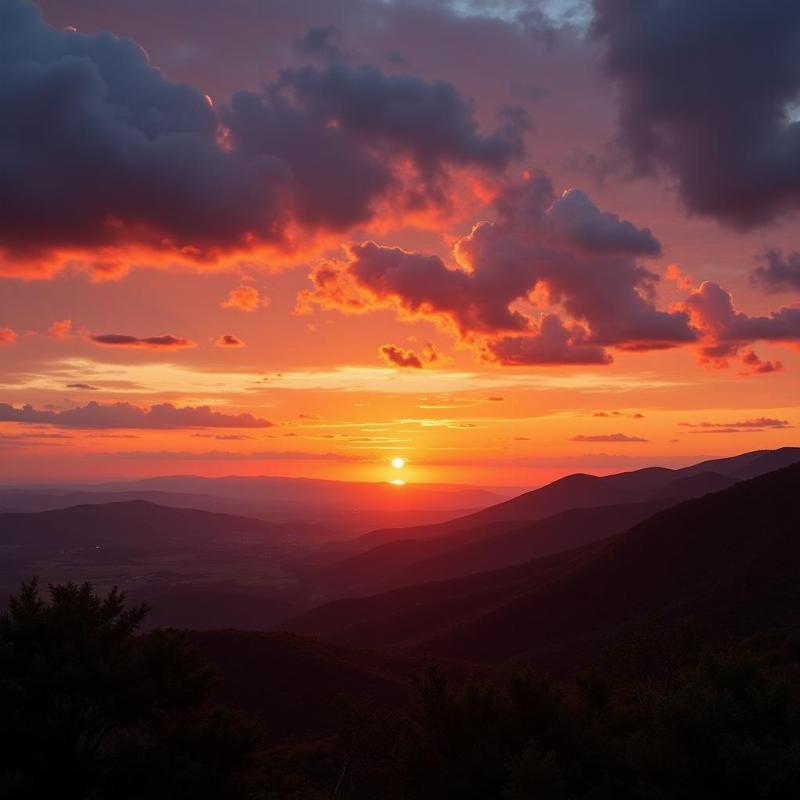 Bodi Mettu Sunset View