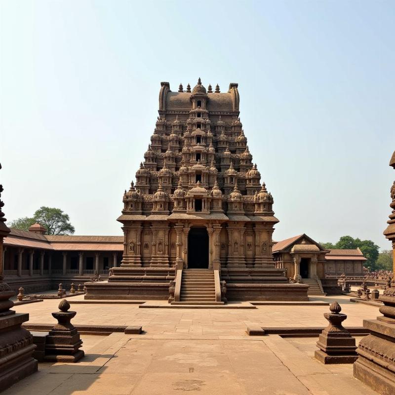 Brihadeeswarar Temple in Thanjavur