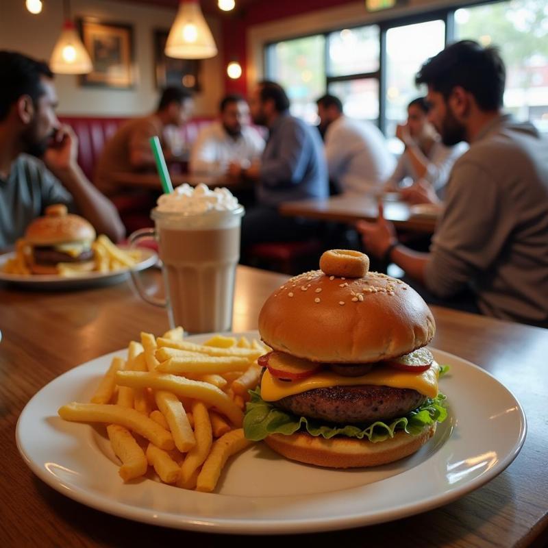 Classic American Burger in Bangalore