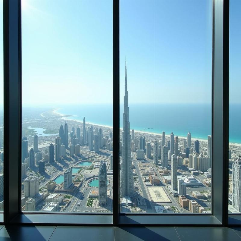 Burj Khalifa Observation Deck View