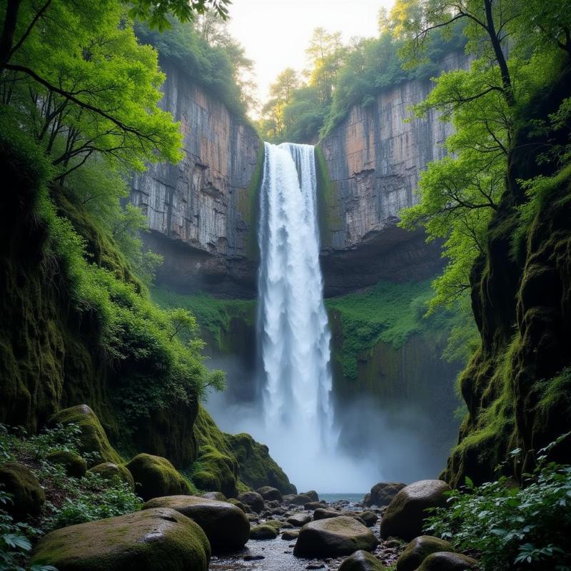 The Majestic Gabdan Waterfall in Chamba