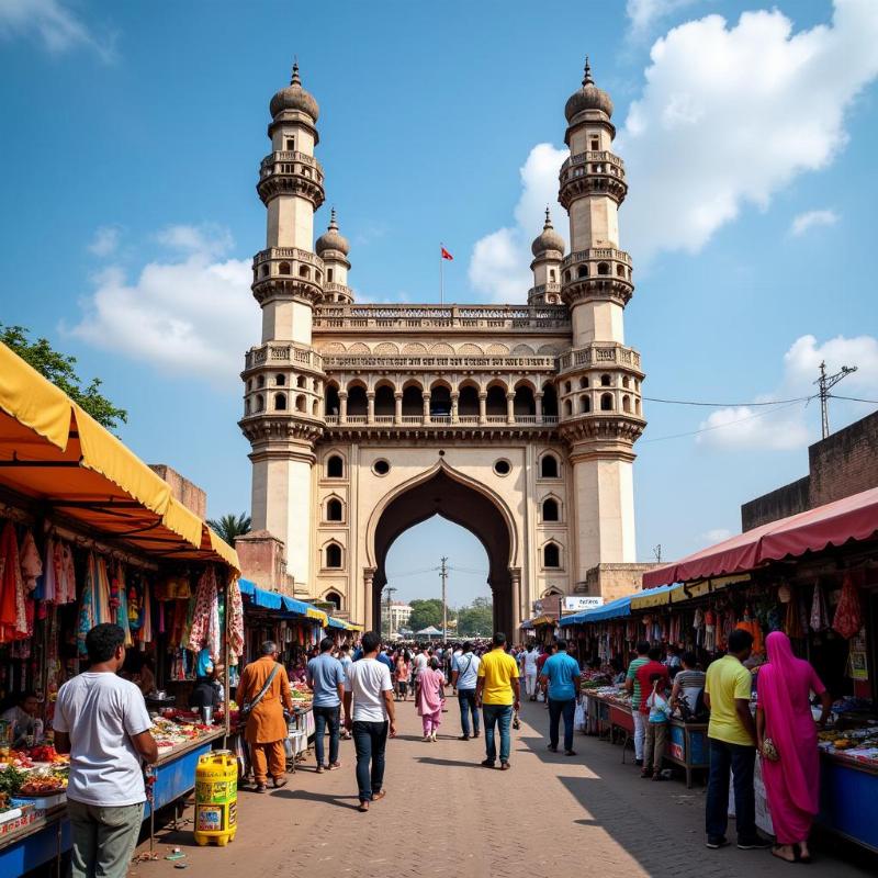 Charminar in Hyderabad, India