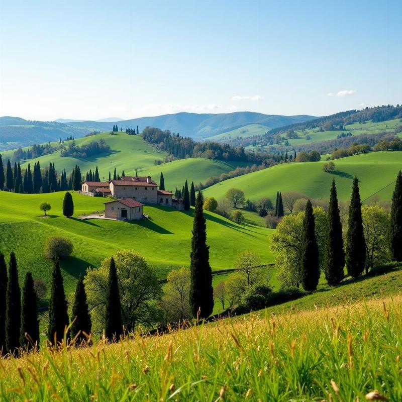 Exploring the Chianti Tuscany countryside