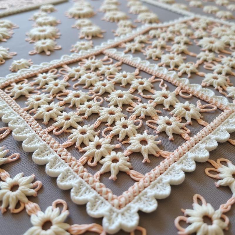 Chikankari embroidery, a traditional textile art of Lucknow