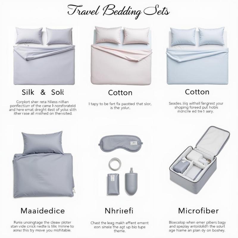 Choosing a travel bedding set