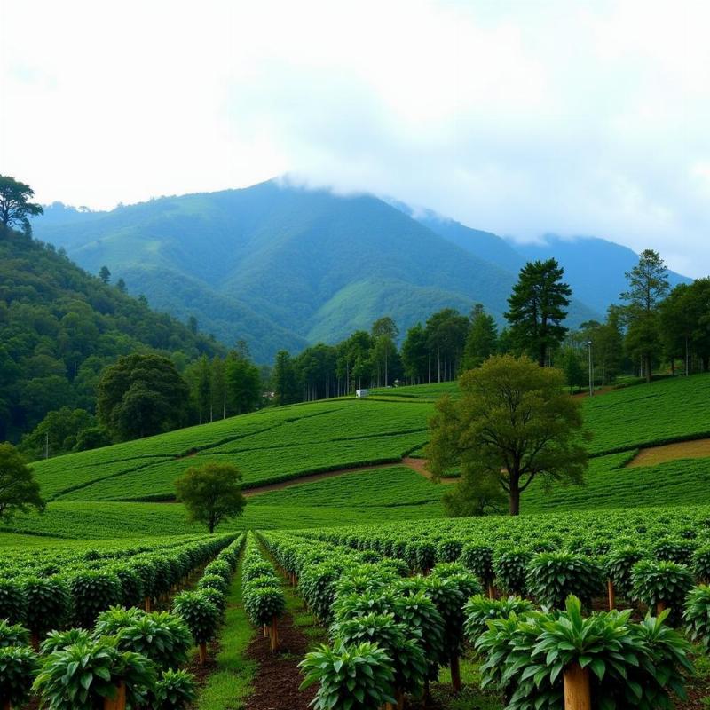 Coffee plantation in Coorg