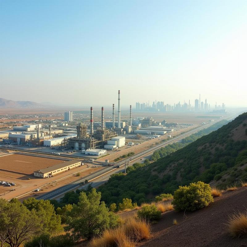 Dahej Industrial Zone Panorama