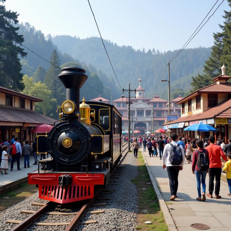 Darjeeling Toy Train and Chowrasta Square Day 1