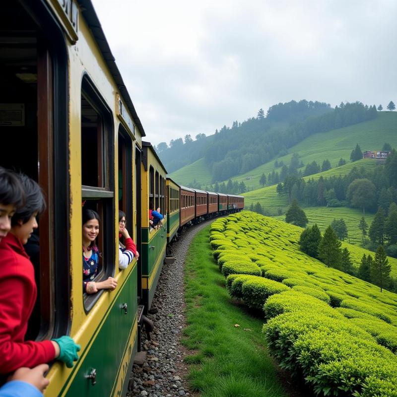 Darjeeling Toy Train on the Himalayan Railway