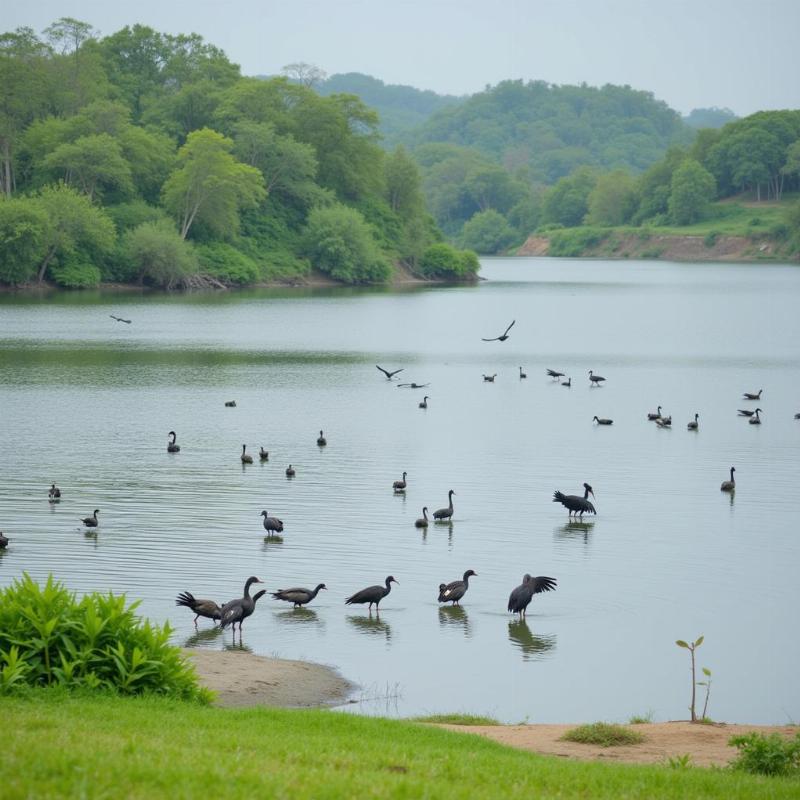 Deepor Beel Bird Sanctuary near Kamakhya