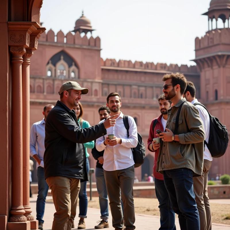 Delhi Red Fort Tour Guide Experience