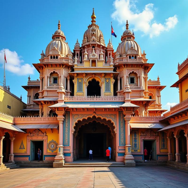 Dwarkadhish Temple in Dwarka near Ahmedabad