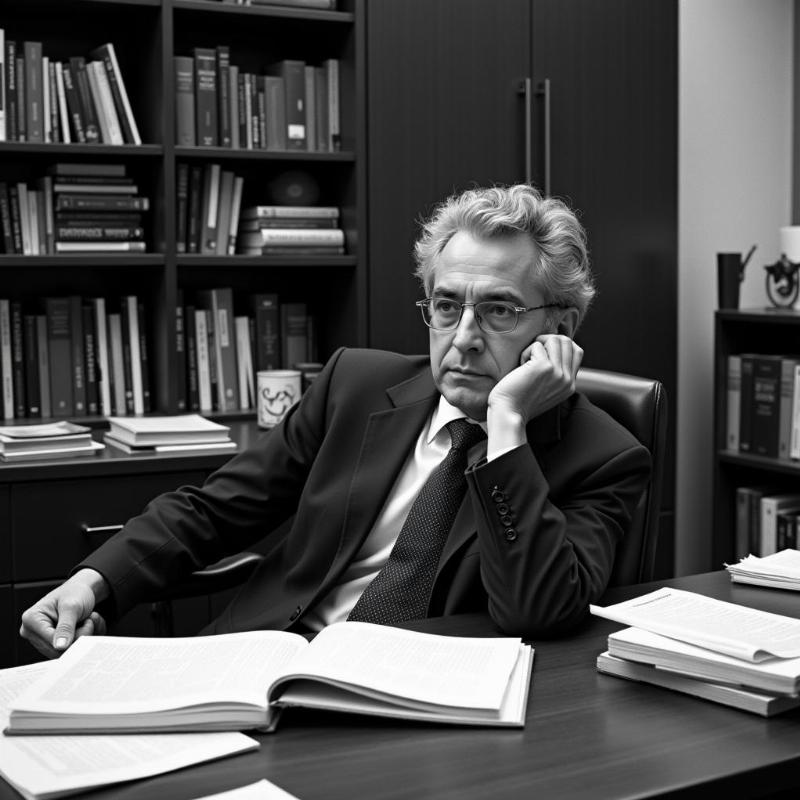 Edward Said at Columbia University