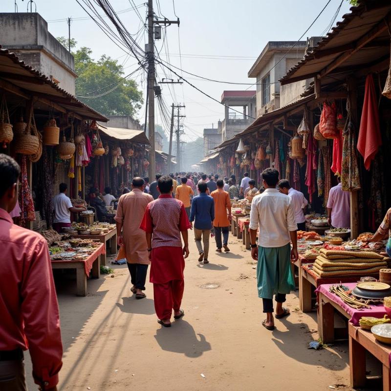 Exploring Local Markets near Gorakhpur