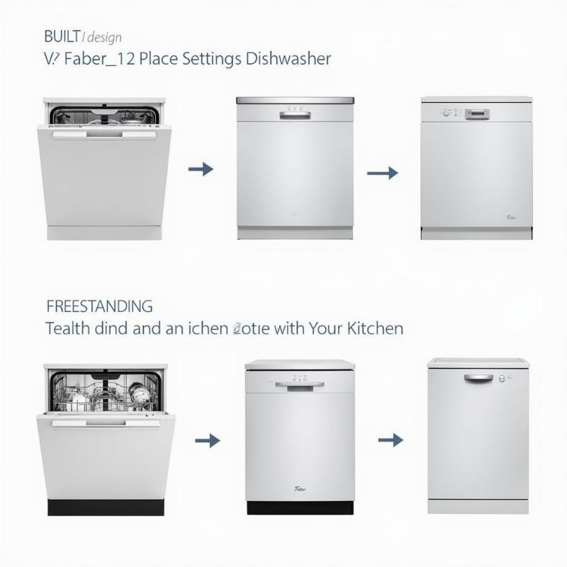 Faber 12 Place Settings Dishwasher Types