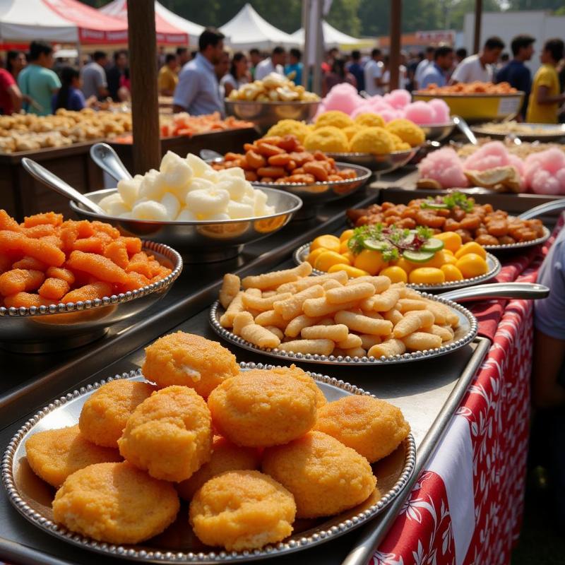 Fair Food Stalls and Delicious Treats