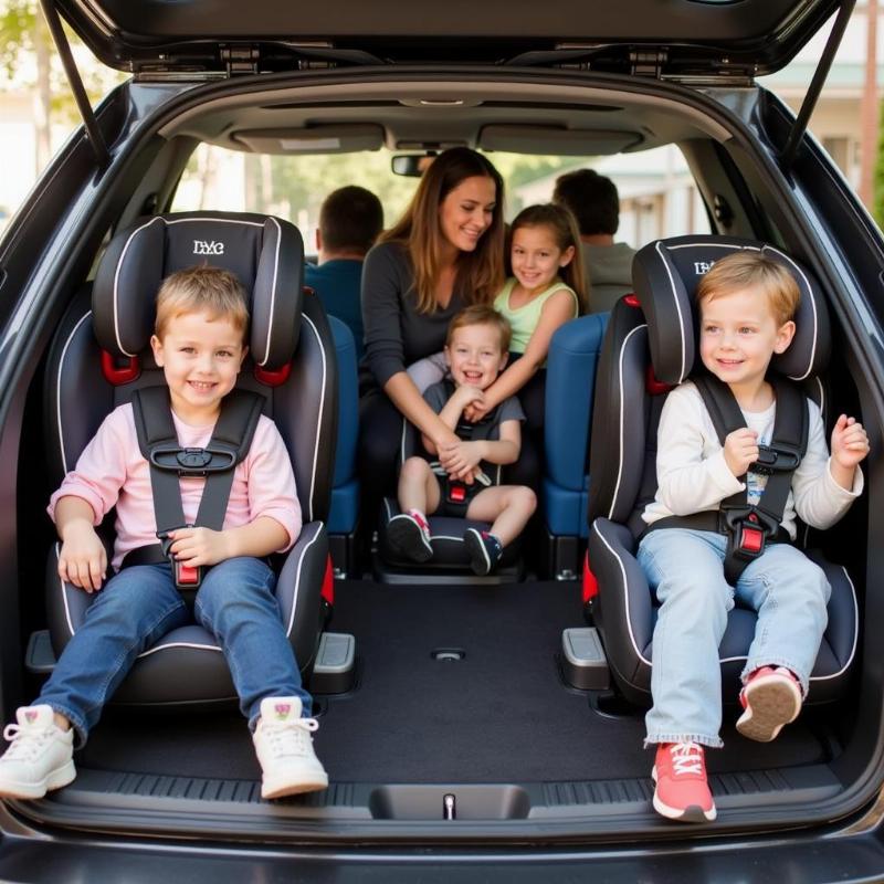 Family Car Travel in India