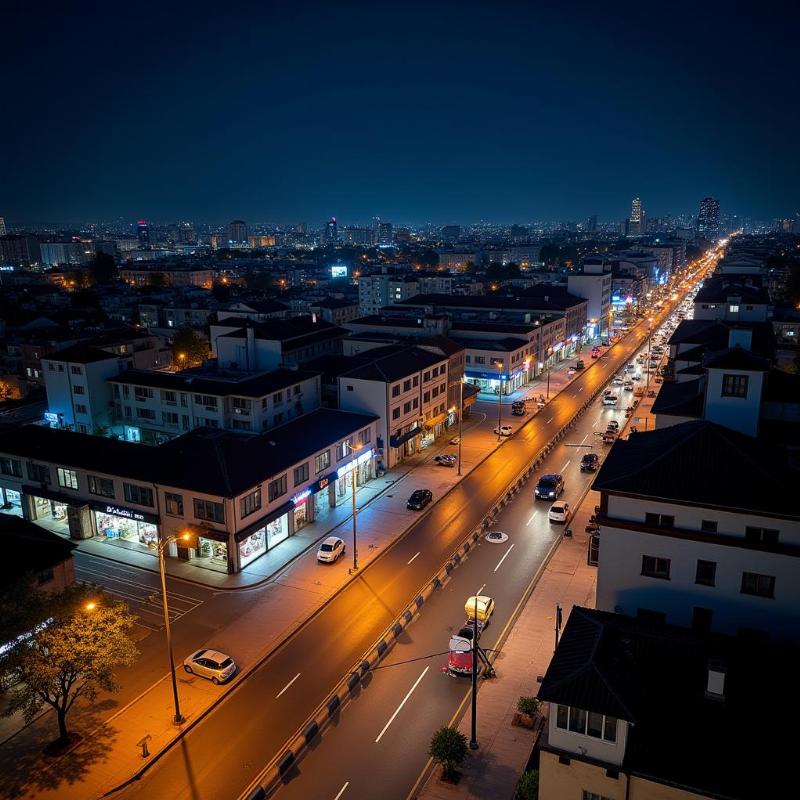 FC Road at Night