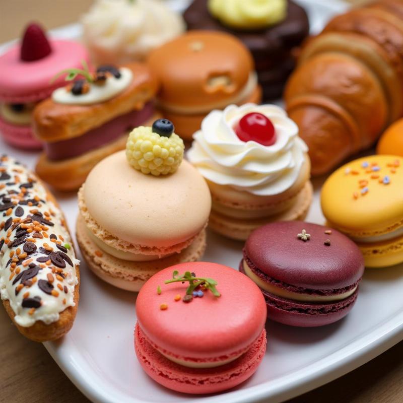 Assortment of French Pastries