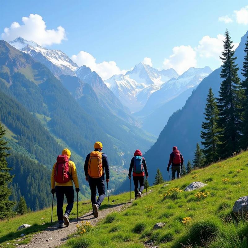 Gaura Travels India: Trekking in the Kashmir Valley