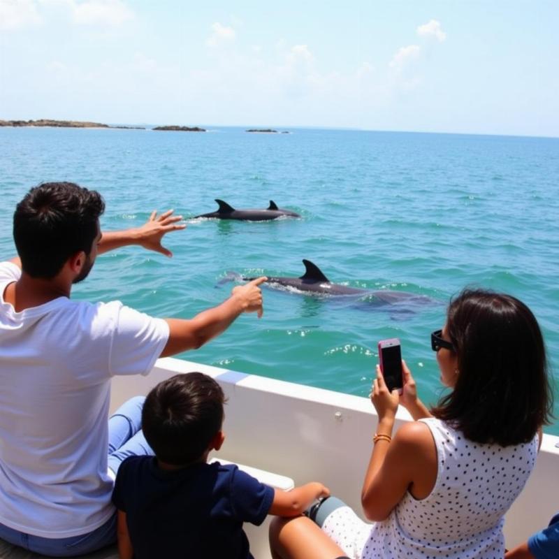 Goa Dolphin Trip Family