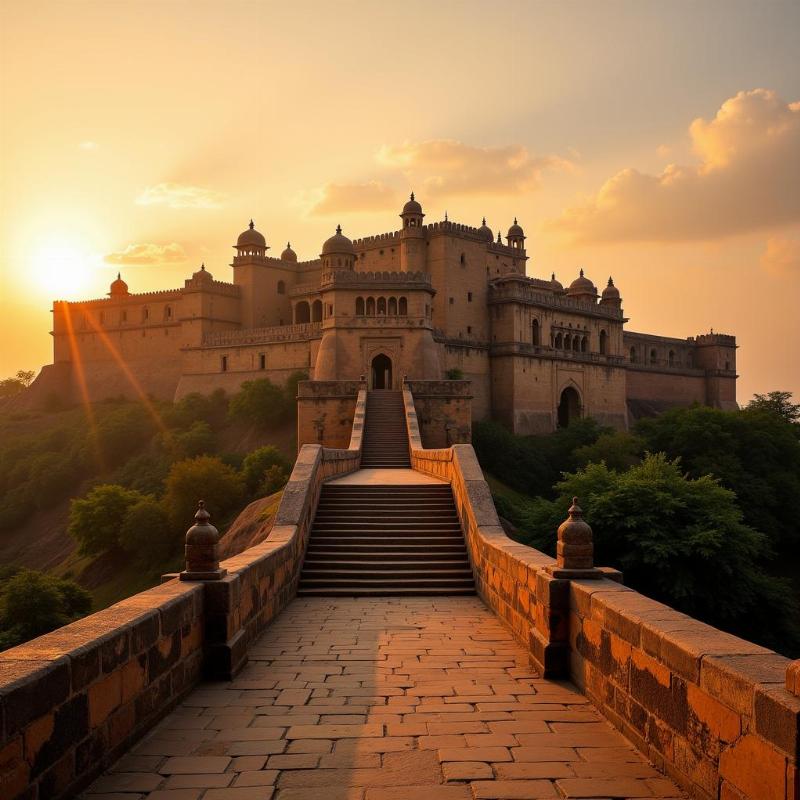 Golconda Fort near JNTU Hyderabad