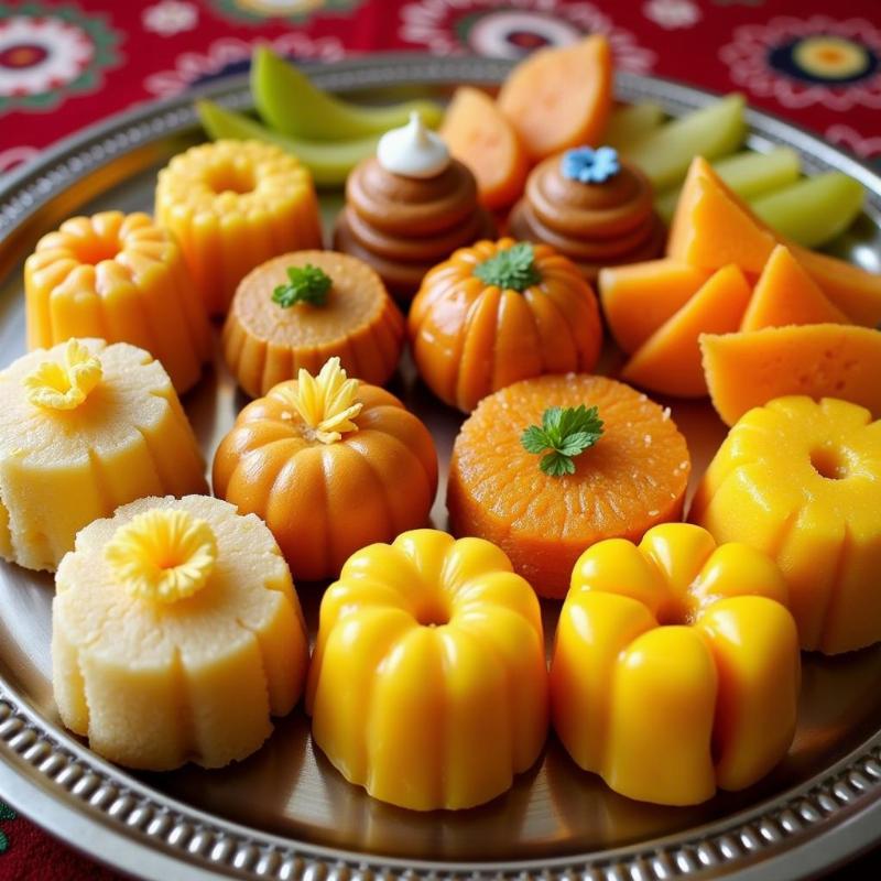 Traditional Gujarati Mithai in Ahmedabad