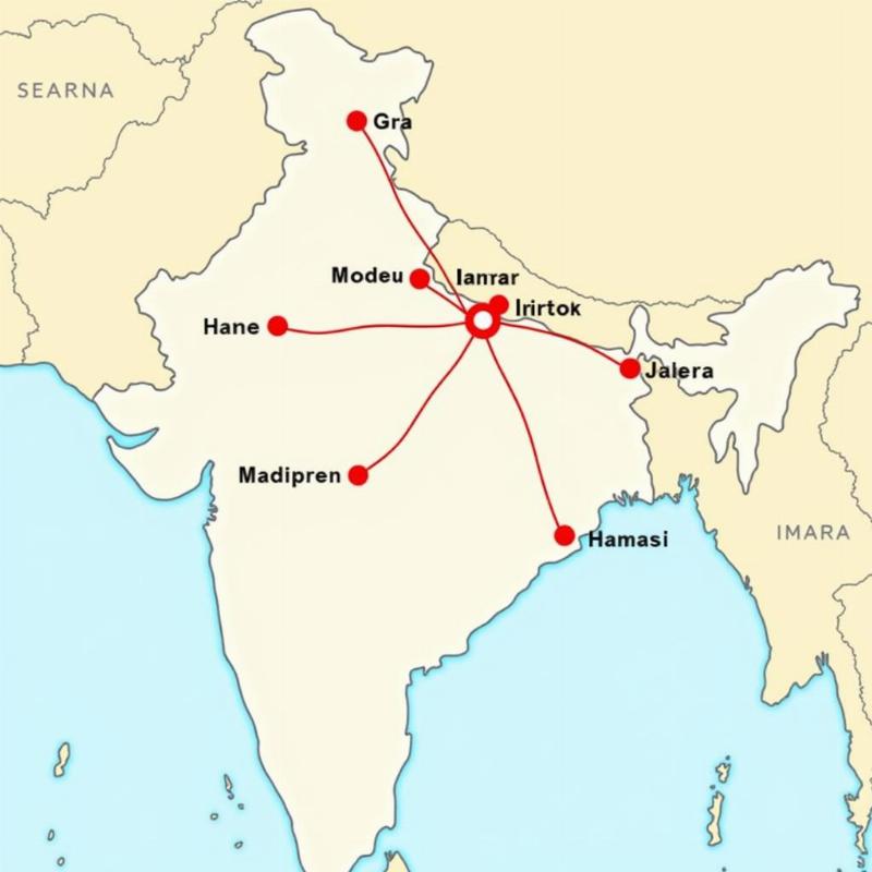 Gwalior Bus Route Map