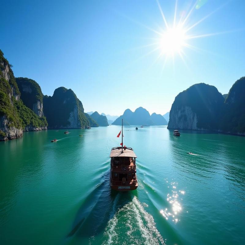 Halong Bay Cruise on Emerald Waters