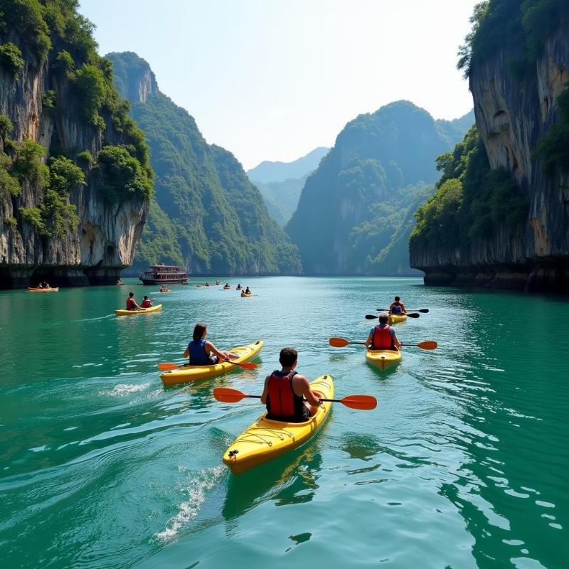 Halong Bay Kayaking Experience