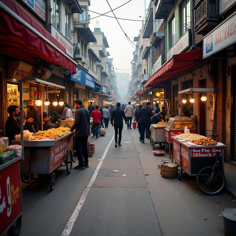 Street Food in Hazratganj