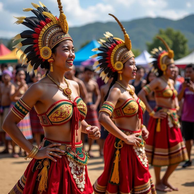 Vibrant Tribal Dance at the Hornbill Festival in Nagaland