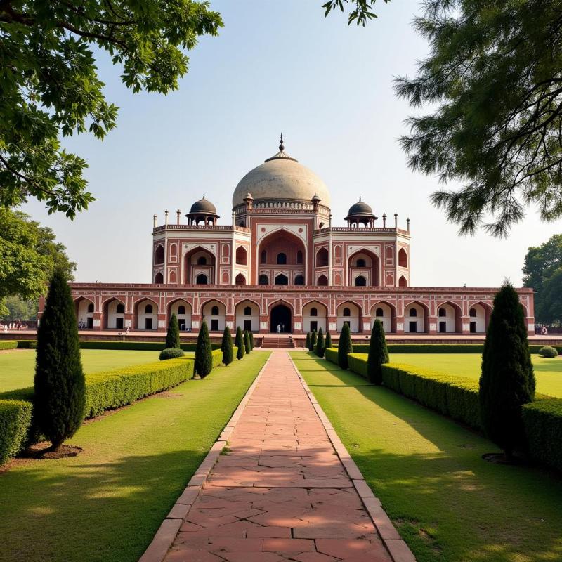 Humayun's Tomb near Lotus Temple