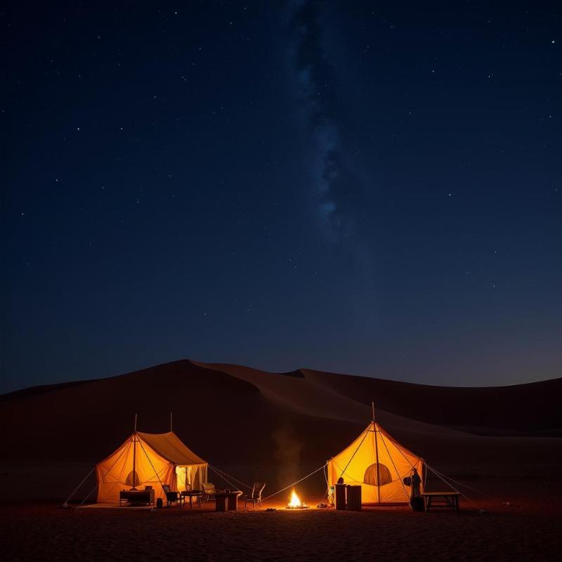 Jaisalmer Desert Camp in November